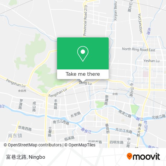富巷北路 map