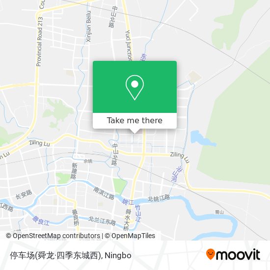 停车场(舜龙·四季东城西) map