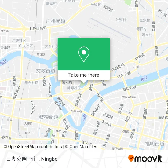 日湖公园-南门 map