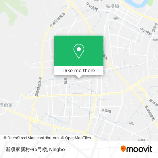 新项家新村-96号楼 map