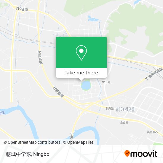 慈城中学东 map