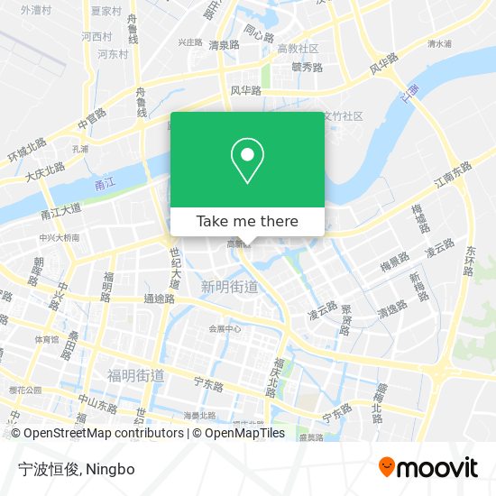 宁波恒俊 map