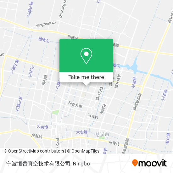 宁波恒普真空技术有限公司 map