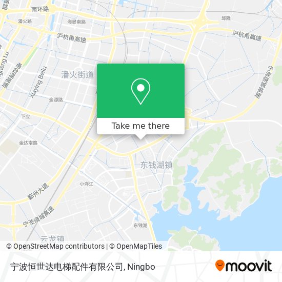 宁波恒世达电梯配件有限公司 map