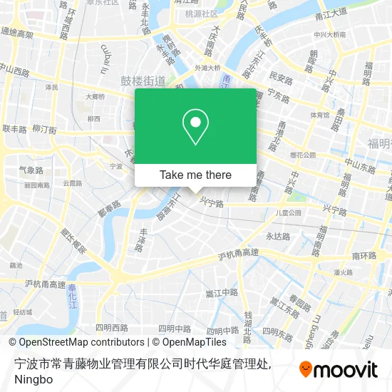 宁波市常青藤物业管理有限公司时代华庭管理处 map
