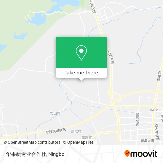 华果蔬专业合作社 map