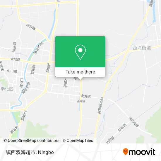 镇西双海超市 map
