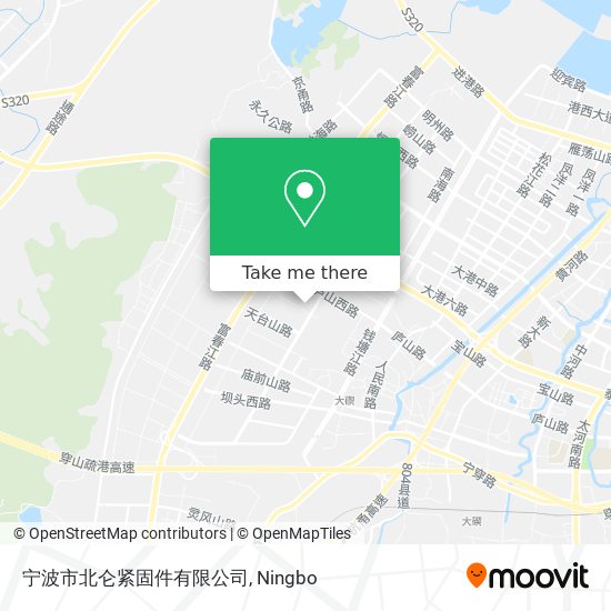 宁波市北仑紧固件有限公司 map