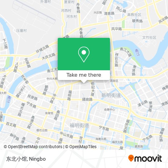 东北小馆 map