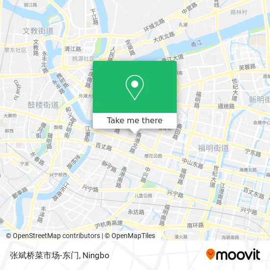 张斌桥菜市场-东门 map