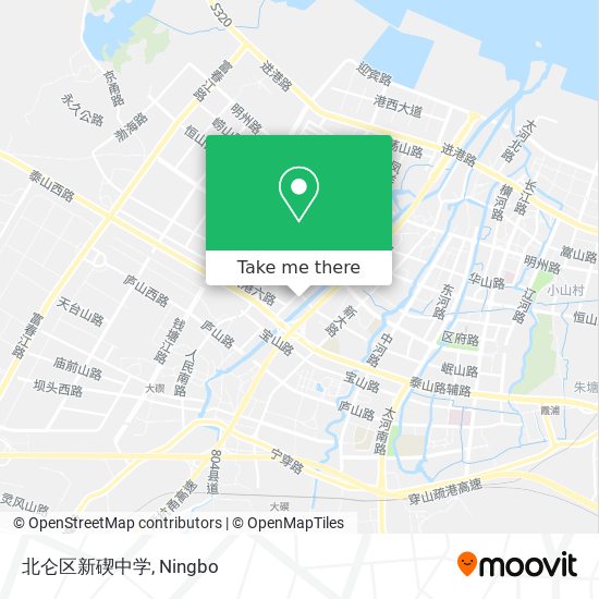 北仑区新碶中学 map