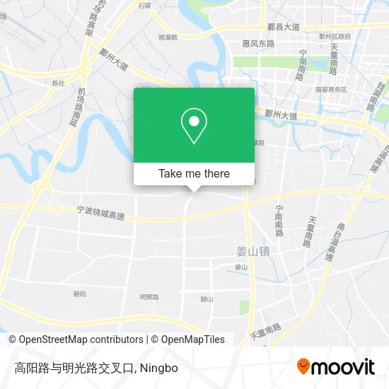 高阳路与明光路交叉口 map