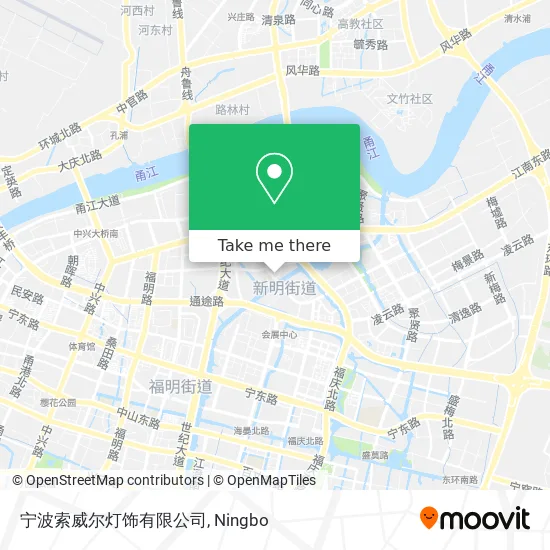 宁波索威尔灯饰有限公司 map