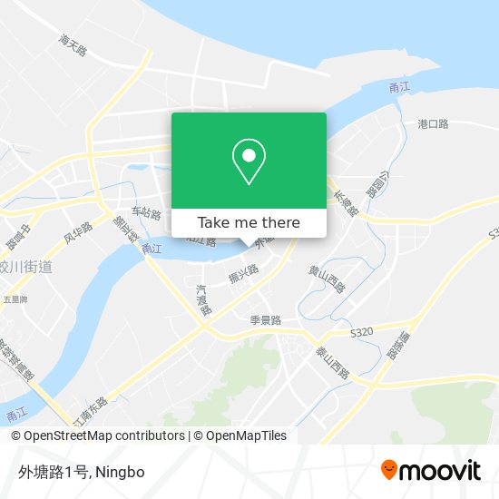 外塘路1号 map
