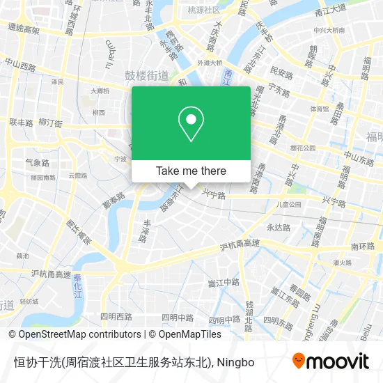 恒协干洗(周宿渡社区卫生服务站东北) map