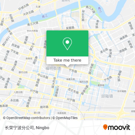 长荣宁波分公司 map
