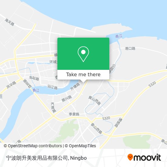 宁波朗升美发用品有限公司 map