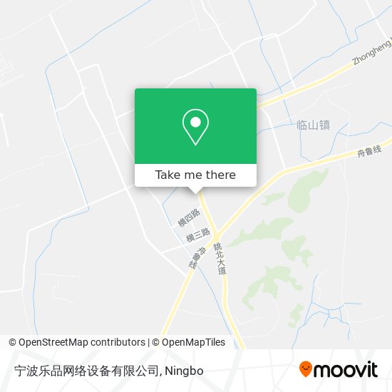 宁波乐品网络设备有限公司 map