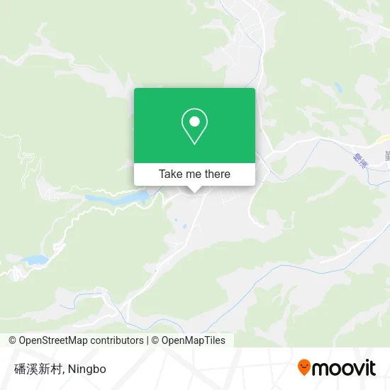 磻溪新村 map