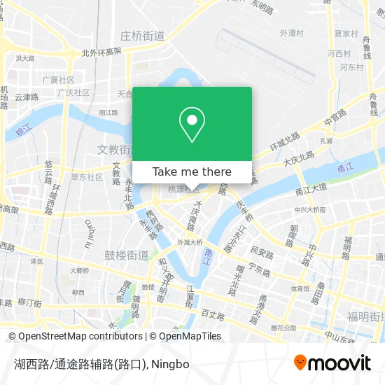 湖西路/通途路辅路(路口) map