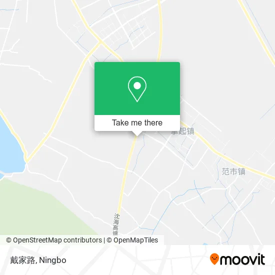 戴家路 map