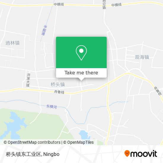 桥头镇东工业区 map