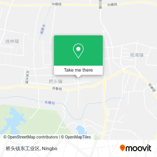 桥头镇东工业区 map