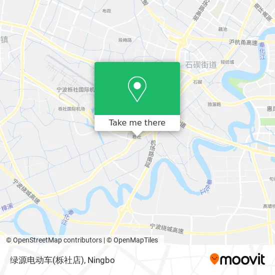 绿源电动车(栎社店) map