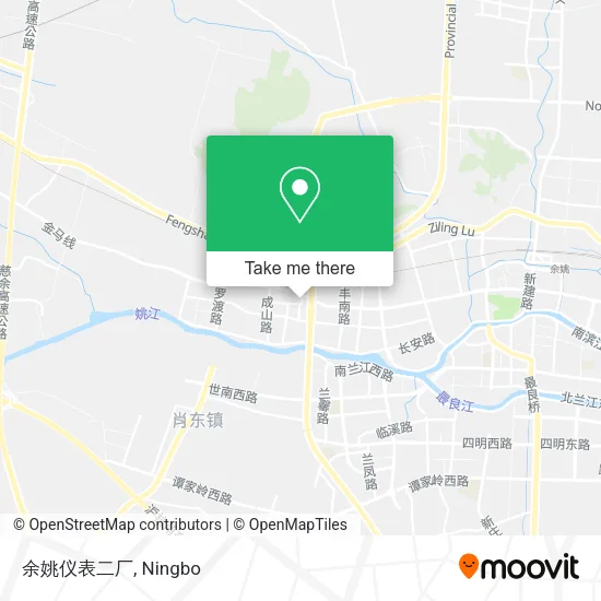 余姚仪表二厂 map