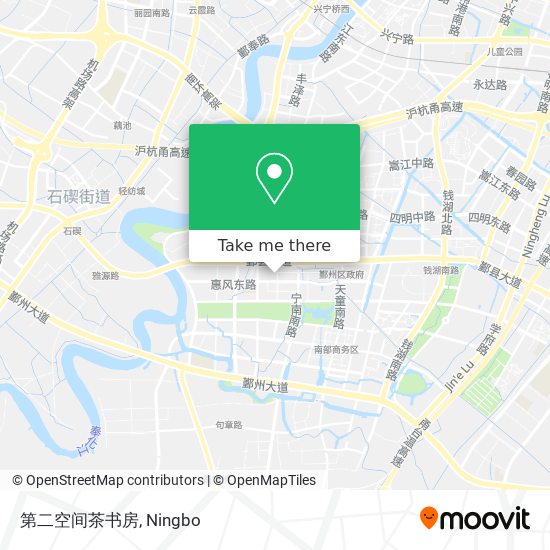 第二空间茶书房 map