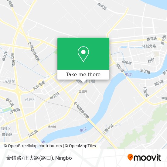 金锚路/正大路(路口) map