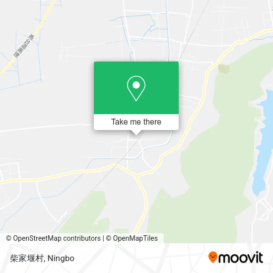 柴家堰村 map