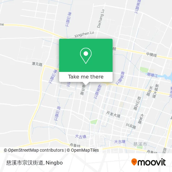 慈溪市宗汉街道 map