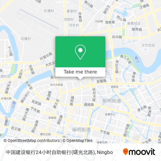 中国建设银行24小时自助银行(曙光北路) map
