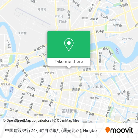 中国建设银行24小时自助银行(曙光北路) map