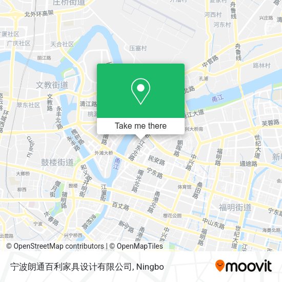 宁波朗通百利家具设计有限公司 map
