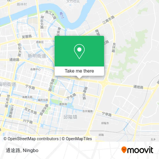 通途路 map
