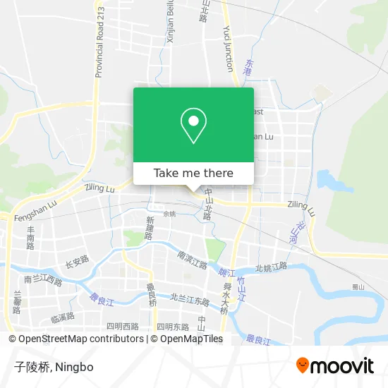 子陵桥 map
