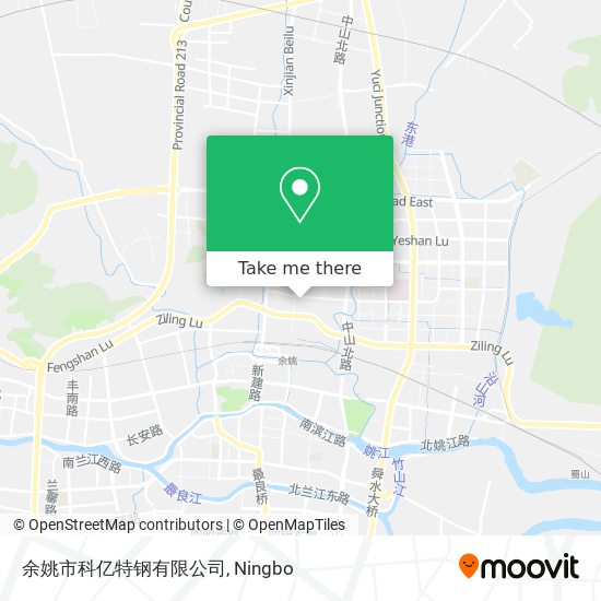 余姚市科亿特钢有限公司 map