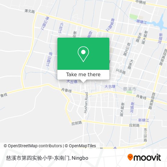 慈溪市第四实验小学-东南门 map