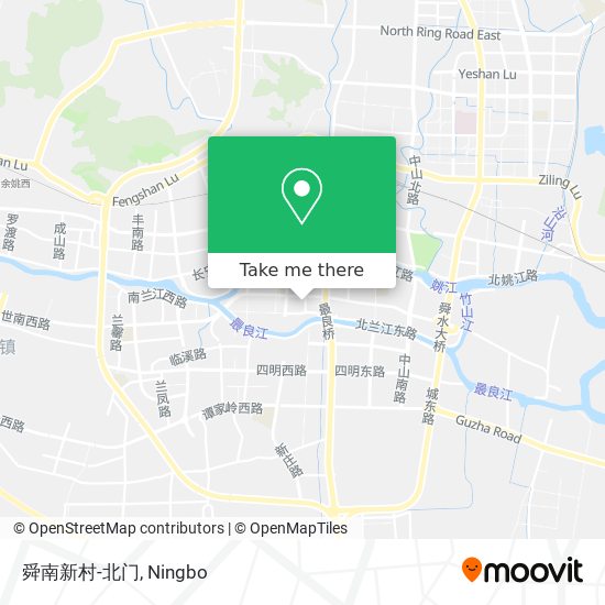 舜南新村-北门 map