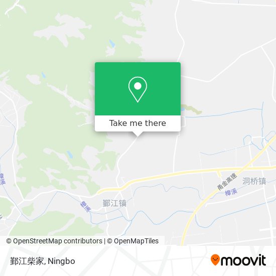 鄞江柴家 map