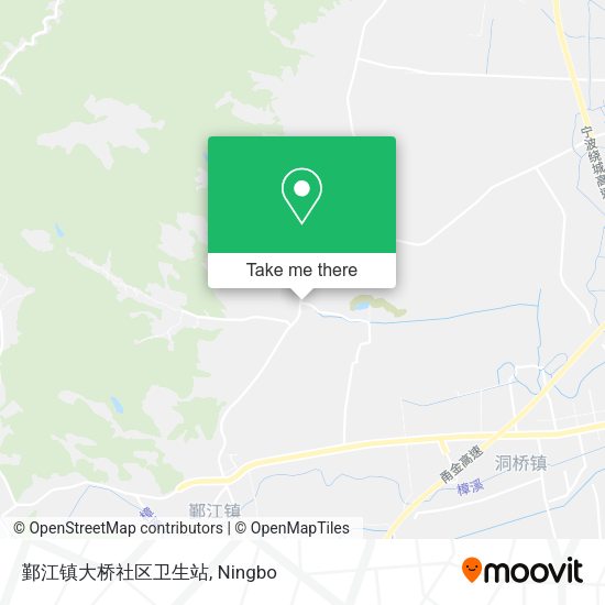 鄞江镇大桥社区卫生站 map