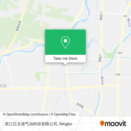浙江亿太诺气动科技有限公司 map