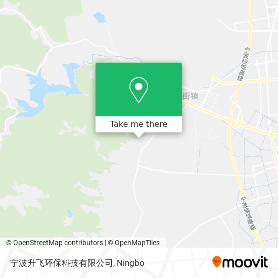 宁波升飞环保科技有限公司 map