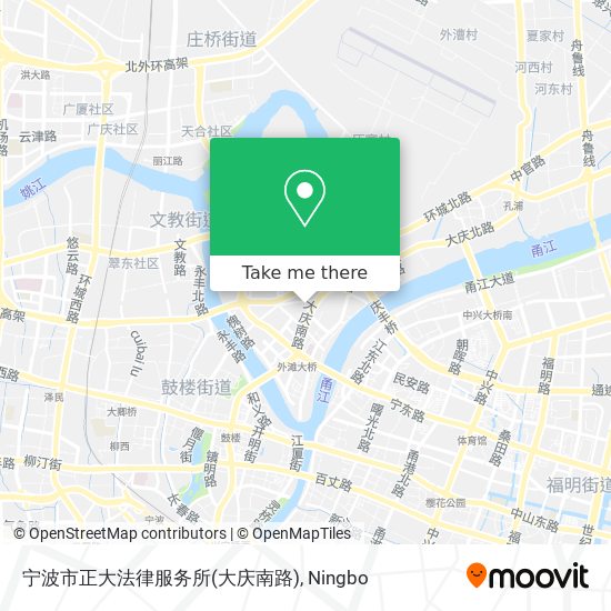 宁波市正大法律服务所(大庆南路) map