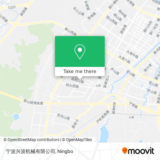 宁波兴波机械有限公司 map