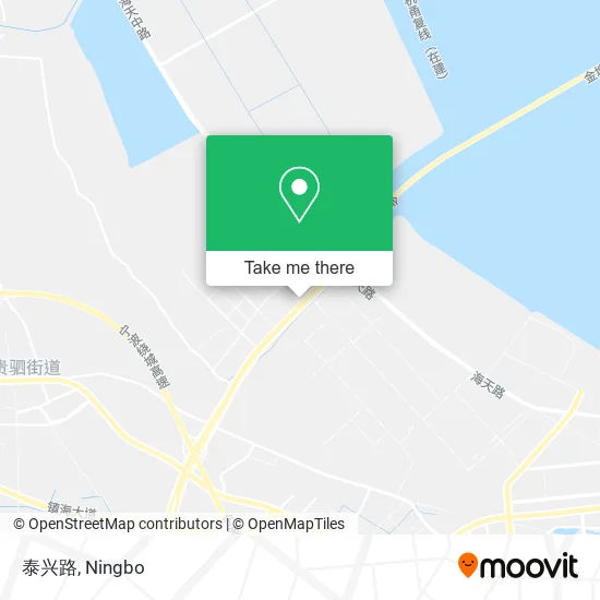 泰兴路 map