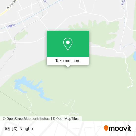 城门岗 map