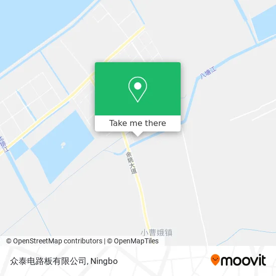 众泰电路板有限公司 map